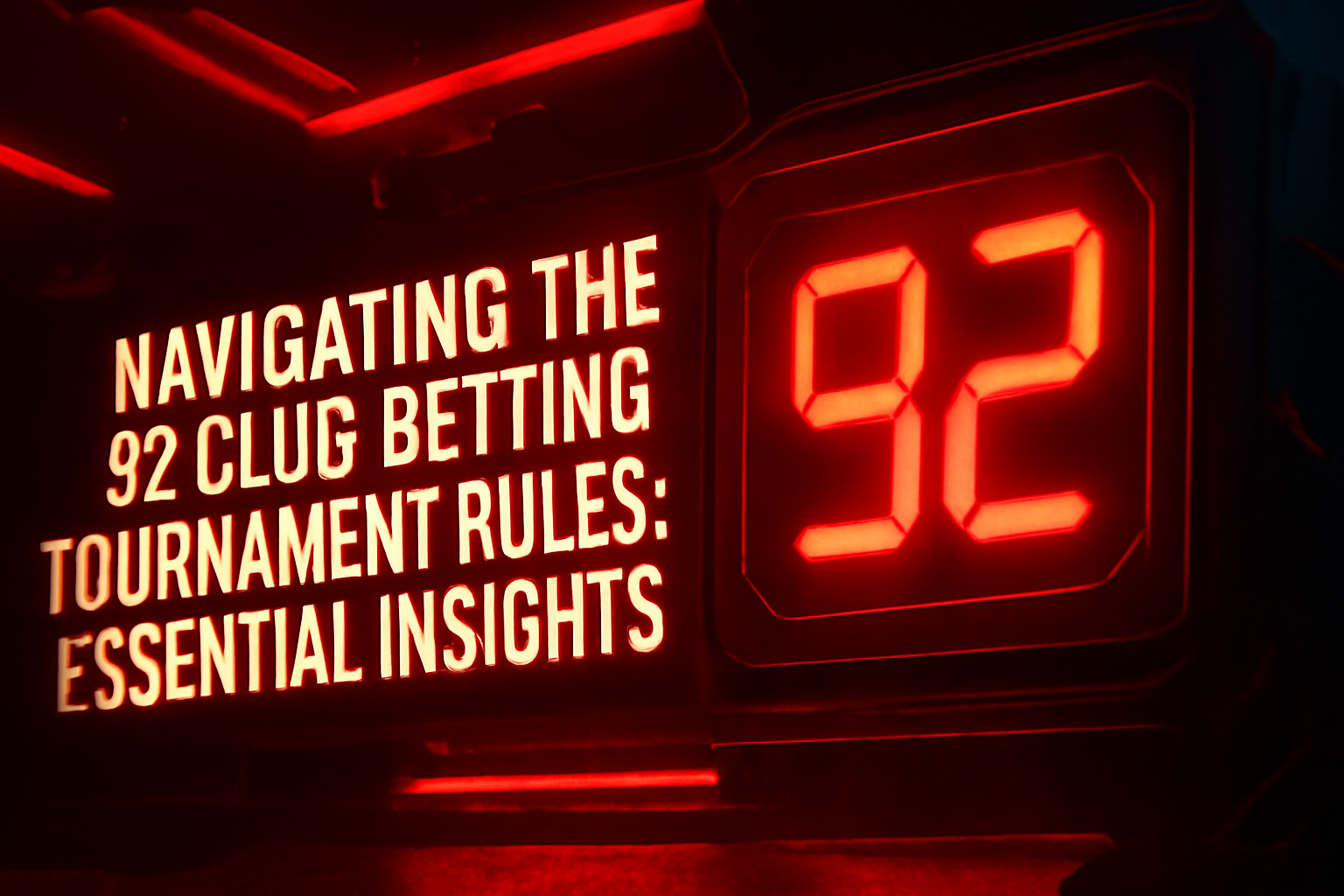 Informational scene on recovering a 92 Club account with a focus on technology.