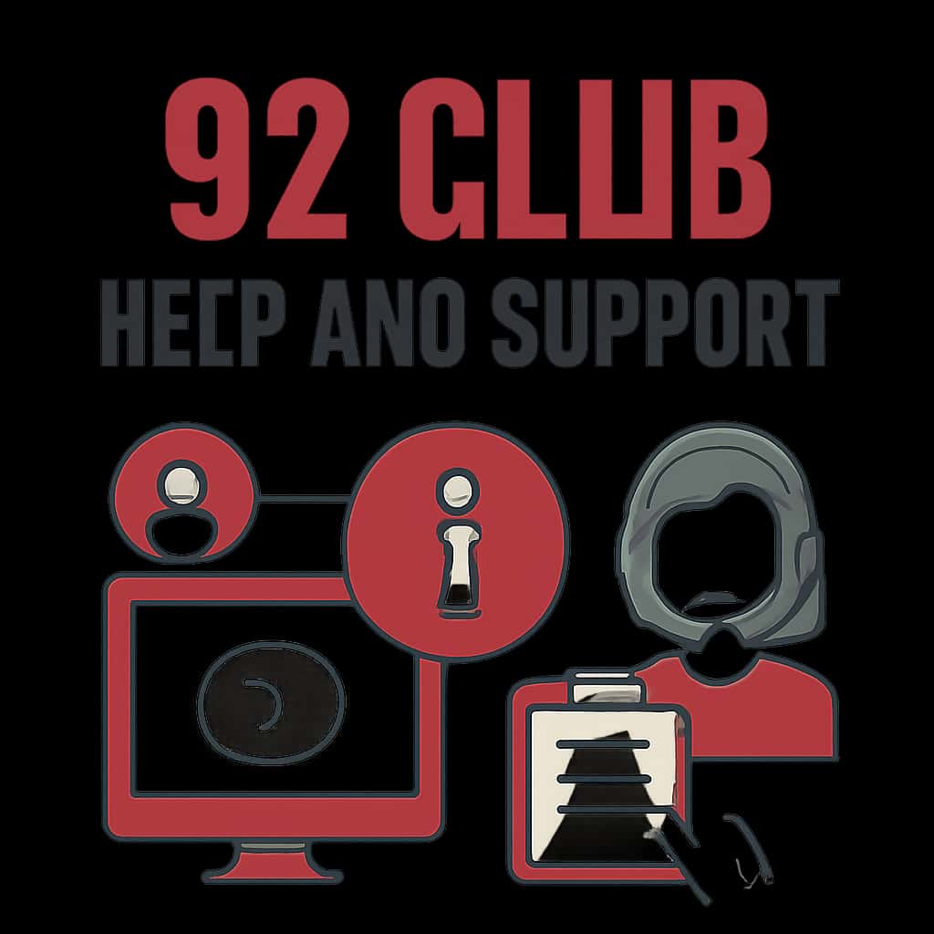 An educational diagram related to 92 Club Help and Support.