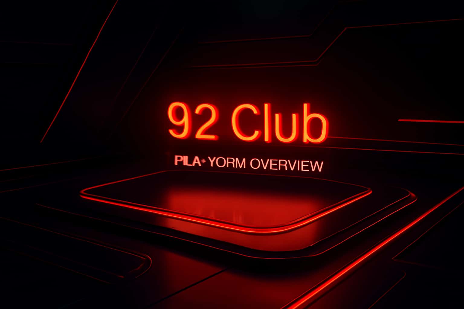 Futuristic landing page background