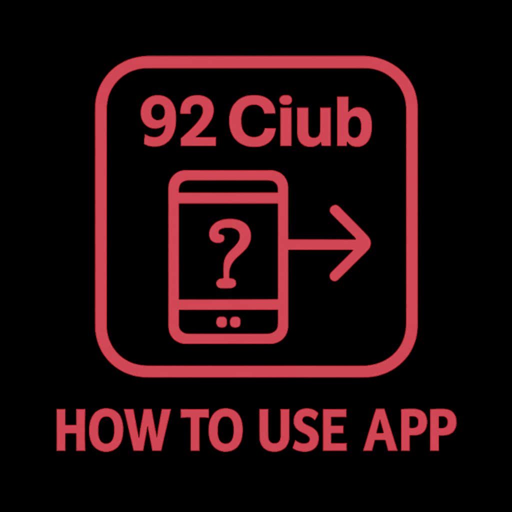 A badge representing the 92 Club app help guide.