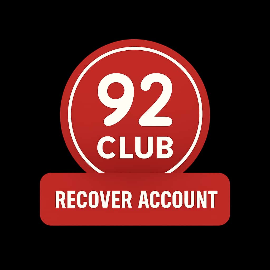 Icon representing support for recovering a 92 Club account.